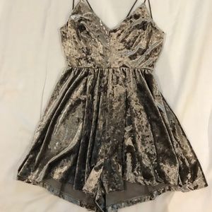 Velour Romper from UO